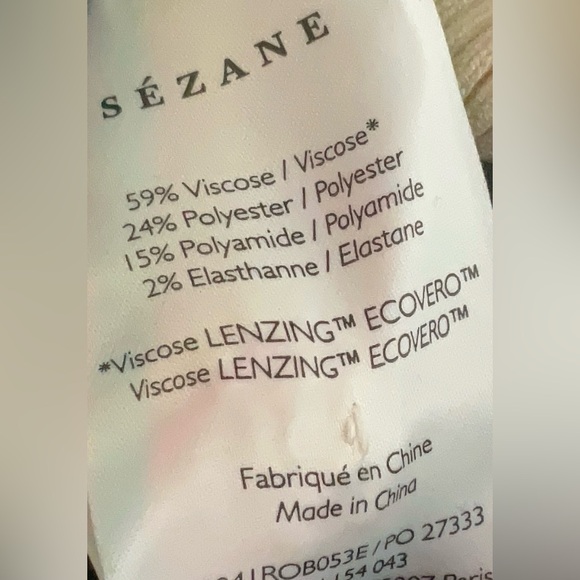 Sézane Harena Ribbed Knit Midi Sweater Dress in Cream - Picture 10 of 13